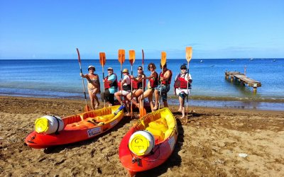 GWADA PAGAIE location kayaks réserve COUSTEAU