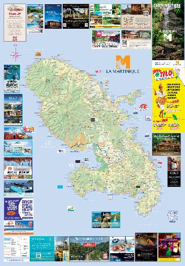 Carte Martinique IGN